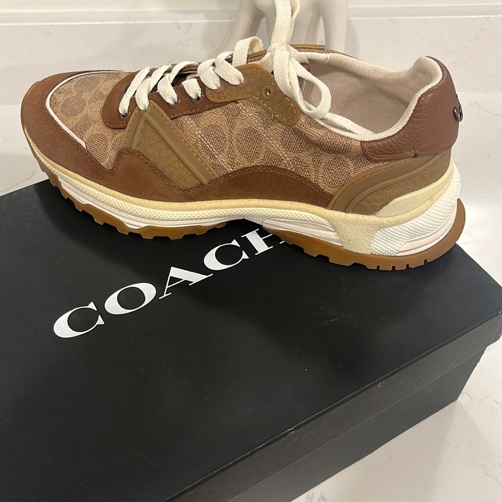 Lightly used coach shoes men